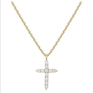 Gold Plated Cross Necklace